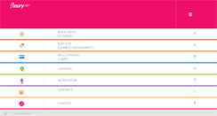 Desktop Screenshot of m.fleury.com.br