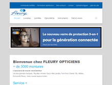 Tablet Screenshot of fleury.ch