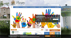 Desktop Screenshot of fleury.fr